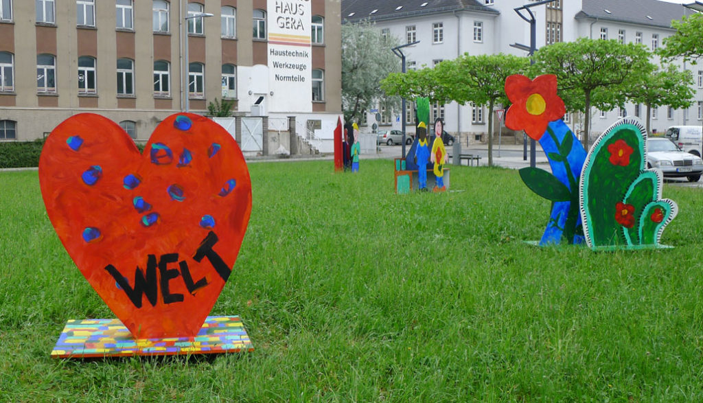 Garten der Toleranz Partnerschaft für Demokratie in Gera